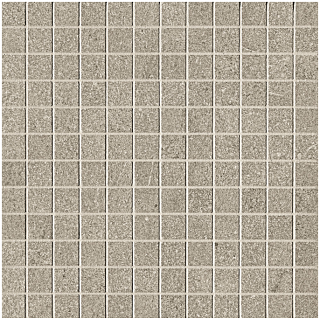 Happy Floors - 1"x1" Nextone Taupe Natural Mosaic Tile (12"x12" Sheet)