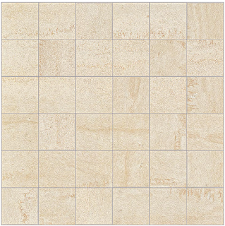 Happy Floors - 2"x2" Kaleido Beige Mosaic Tile (12"x12" Sheet)
