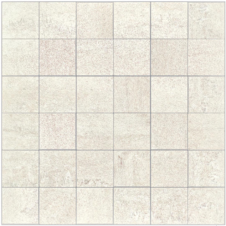 Happy Floors - 2"x2" Kaleido Bianco Mosaic Tile (12"x12" Sheet)