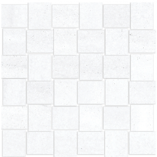 Happy Floors - Macael Blanco Natural Basketweave Mosaic Tile (12"x12" Sheet)