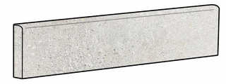 Iris - 4"x24" Brooklyn Cemento Argent Honed Bullnose Tile