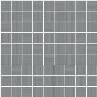 Happy Floors - 1-1/2"x1-1/2" NeoStile 2.0 Silver Mosaic Tile (12"x12" Sheet)