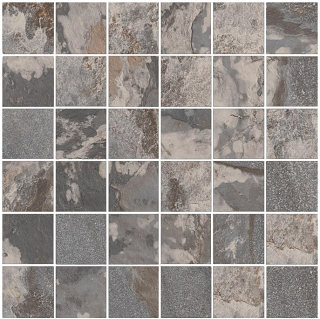 Happy Floors - 2"x2" Sierra Boulder Mosaic Tile (12"x12" Sheet)