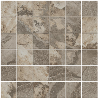 Happy Floors - 2"x2" Sierra Meadow Mosaic Tile (12"x12" Sheet)