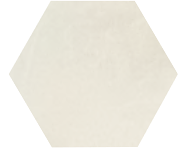 Marazzi - 8"x8" Moroccan Concrete Off White Porcelain Hexagon Tile MC50