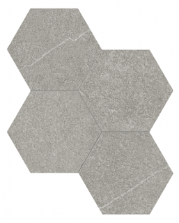 Anatolia - Mjork 6" Clay Porcelain Hexagon Mosaic Tile (Matte Finish)
