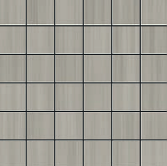 Gazzini - 2"x2" MET Grey Porcelain Mosaic Tile (12"x12" Sheet)
