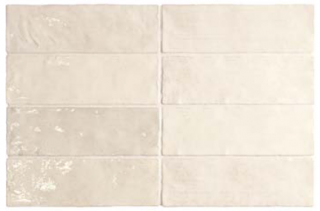 Equipe - 2-1/2"x8" La Riviera Wheat Glossy Ceramic Wall Tile