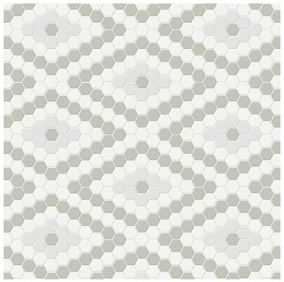 Anatolia - Soho Morning Blend Diamond Pattern Glazed Porcelain Mosaic Tile (Matte Finish)