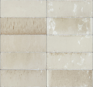 Ragno - 3"x8" Gleeze Beige Glossy Porcelain Wall Tile