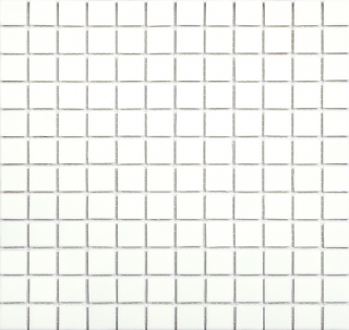 Project Deco 1"x1" Tortuga Pearl Glass Mosaic Tile (11.8"x11.8" Sheet)