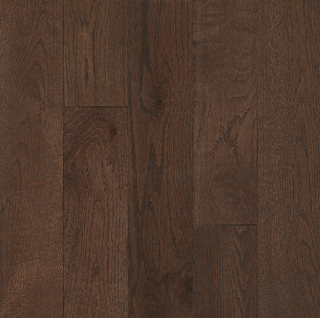 Hartco - Paragon 3/4" x 5" Countryside Brown Solid Oak Hardwood Flooring (Low Gloss - Smooth Surface)