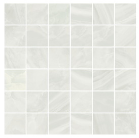 Vallelunga - 2"x2" Nolita Bianco Satin Porcelain Mosaic Tile (11.8"x11.8" Sheet)