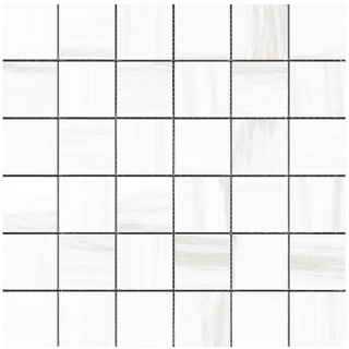 Porcelanicos HDC - 2"x2" Ontario Blanco Mosaic Tile (Matte Finish - 12"x12" Sheet)