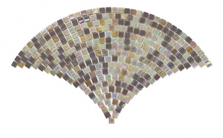 Anthology - Fantasy Splendor Fanfare Glass Mosaic Tile (0.446 SF/PC)