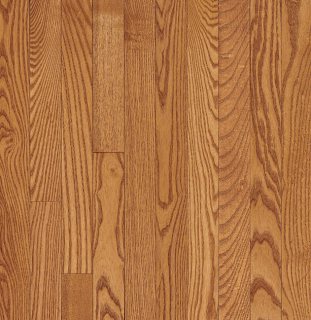 Bruce - Dundee Plank Red Oak Butterscotch Prefinished Hardwood Flooring (3/4" Thick x 5" Wide - High Gloss)