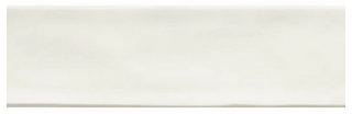 Imola - 3"x12" Slash White Ceramic Wall Tile (Glossy Finish)