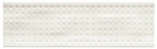 Imola - 3"x12" Slash White Dots Ceramic Wall Tile (Glossy Finish)