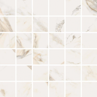 Happy Floors - 2"x2" Dorian Polished Porcelain Mosaic Tile (12"x12" Sheet)