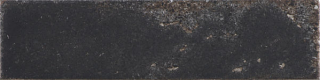 Happy Floors - 3"x11" Vibrant Black Glossy Ceramic Wall Tile