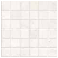 Elios - 2"x2" Brooklyn White Porcelain Mosaic Tile (Matte Finish - 12"x12" Sheet)