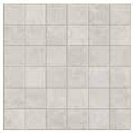 Elios - 2"x2" Brooklyn Grey Porcelain Mosaic Tile (Matte Finish - 12"x12" Sheet)