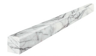 1/2"x12" Lilac Volta Honed Marble Deco Bar