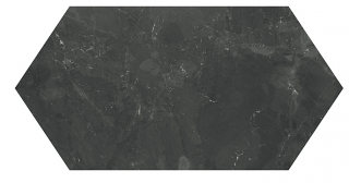24" GALAXIA NERO Picket Polished Marble Tile