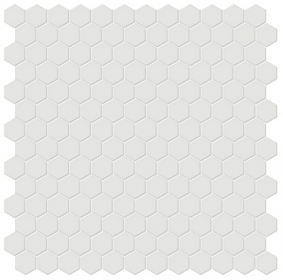 Anatolia - 1" Soho Vintage Grey Glazed Porcelain Hexagon Mosaic Tile (Matte Finish)