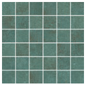 Cerdomus - 2"x2" Crete RAME Porcelain Mosaic Tile (Matte Finish - 12"x12" Sheet)