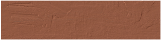 MileStone - 6"x24" Plaster 2.0 VENETIAN RED Porcelain Wall Tile (Matte Finish)