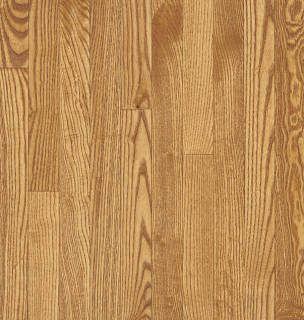Hartco - Yorkshire 3/4" thick x 2-1/4" wide SAHARA Solid Oak Hardwood Flooring (Medium Gloss)