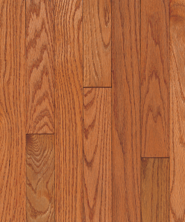 Hartco - Ascot 3/4" thick x 3-1/4" wide TOPAZ Solid Oak Hardwood Flooring (Satin Finish)