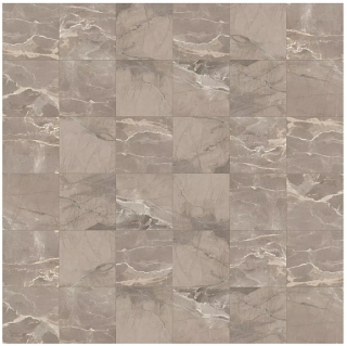 Milestone - 2"x2" Absolute TAUPE Porcelain Mosaic Tile (10 Pc. Pack - Matte Finish)