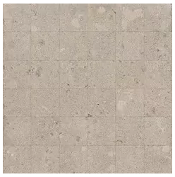 MileStone - 2"x2" Lith ANTIQUE CREAM Porcelain Mosaic Tile (Matte Finish - 10 Pc Pack - 12"x12" Sheet)