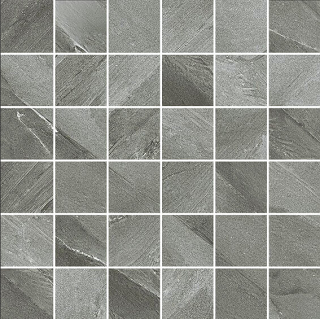 Happy Floors - 2"x2" Soft Stone GRAFITTI Porcelain Mosaic Tile (Matte Finish - 12"x12" Sheet)