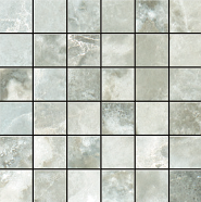 Gazzini - 2"x2" 3D Marbles ANTIQUE PORTOFINO Porcelain Mosaic Tile (Honed Finish - 12"x12" Sheet)