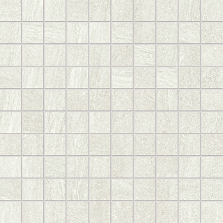 Ergon - 1"x1" Elegance Pro WHITE Porcelain Mosaic Tile (Matte Finish - 12"x12" Sheet)