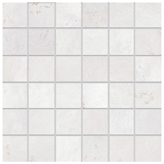 Edimax - 2"x2" Home WHITEPASTEL Porcelain Mosaic Tile (Matte Finish - 12"x12" Sheet)