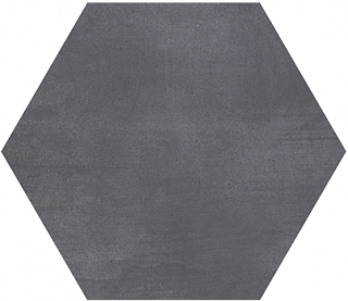 Geotiles - 10.2"x11.4" Stark MICA Hexagon Tile (Matte Finish)