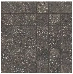 MileStone - 2"x2" Area 51 BLACK Porcelain Mosaic Tile (Matte Finish)
